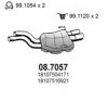 BMW 18107521045 End Silencer